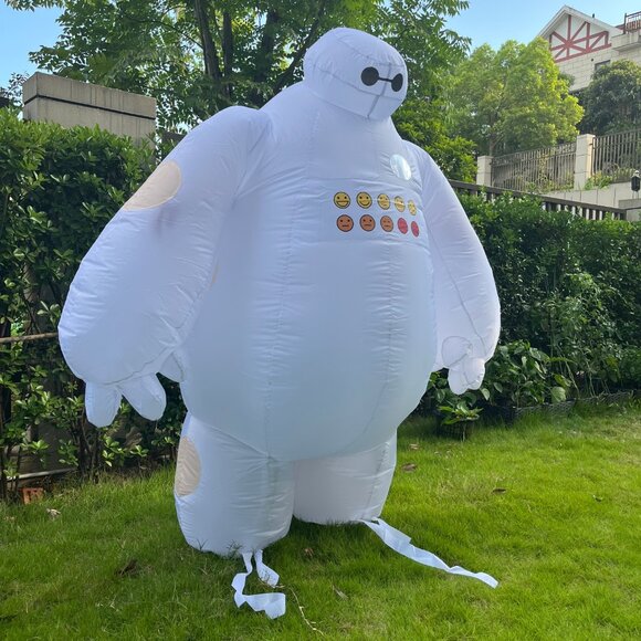 Inflatable Costume Outfit Big Hero 6 BayMax Halloween Cosplay Party for Adult - Picture 4 of 7